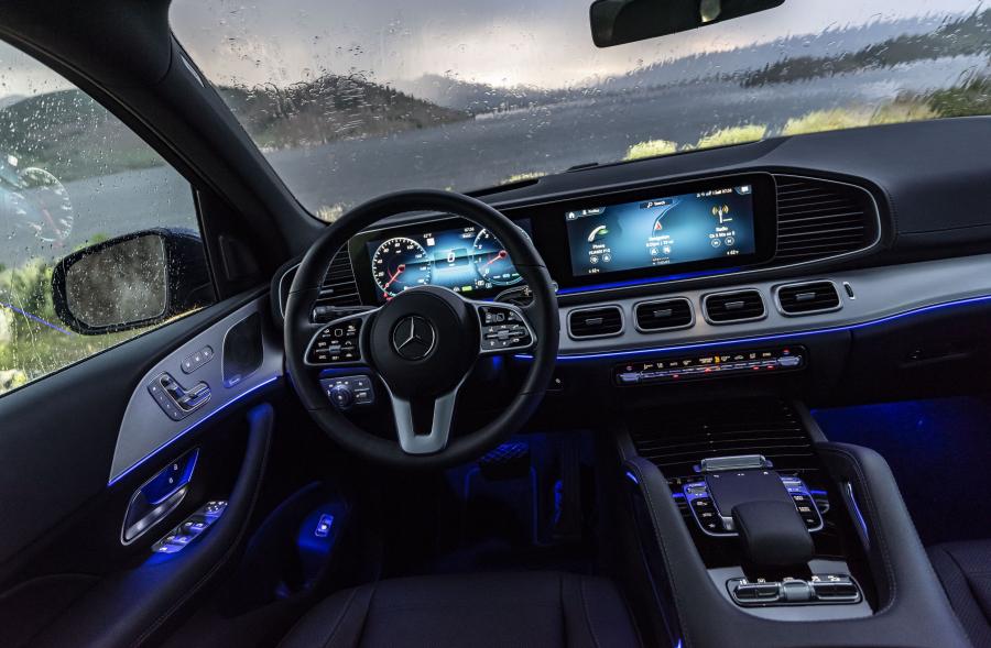 Торпедо Mercedes-Benz GLS450 4Matic (X167) 2019 года  (NA) (фото 6 из 44)